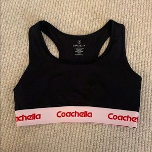 Authentic Coachella 2018 Merch Sports Bra!